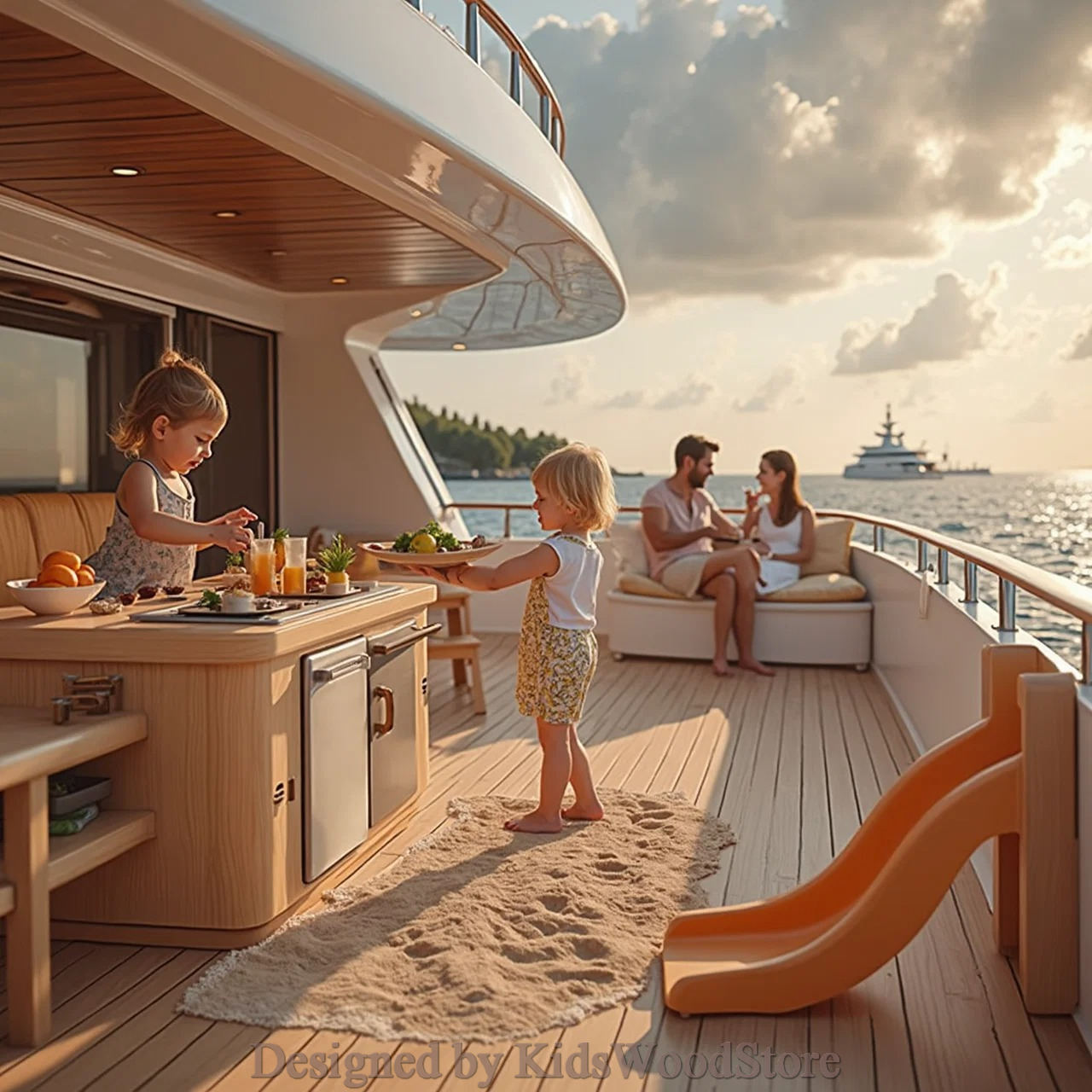 Exclusive Children's Play Areas for Ultra-Luxury Yachts - Design By Kids Wood Store