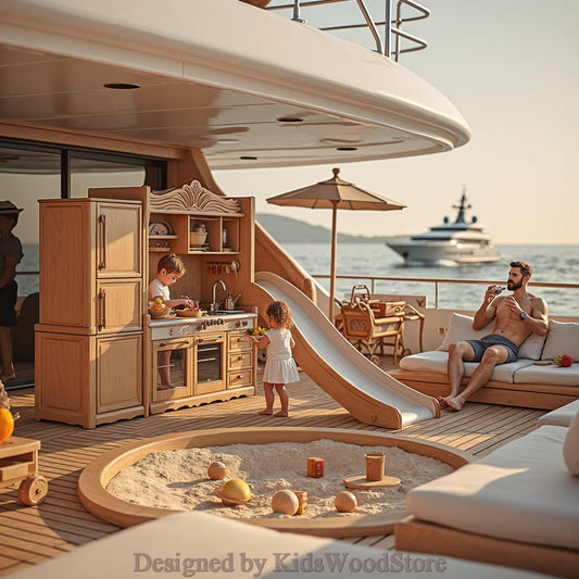 Exclusive Children's Play Areas for Ultra-Luxury Yachts - Design By Kids Wood Store