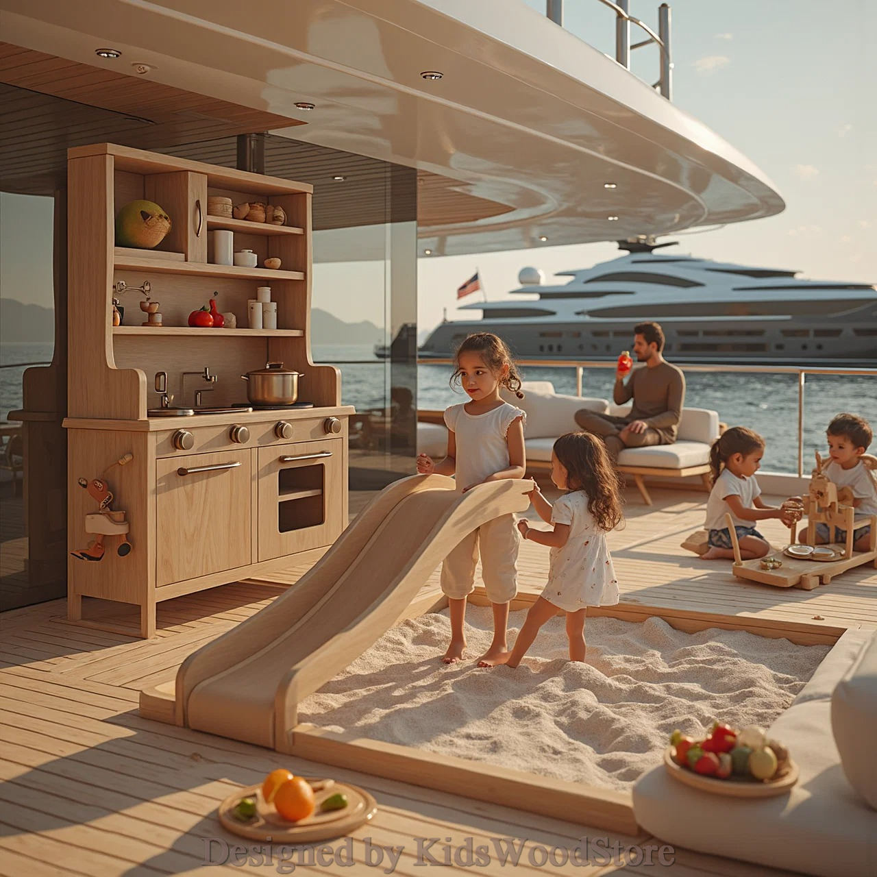 Exclusive Children's Play Areas for Ultra-Luxury Yachts - Design By Kids Wood Store