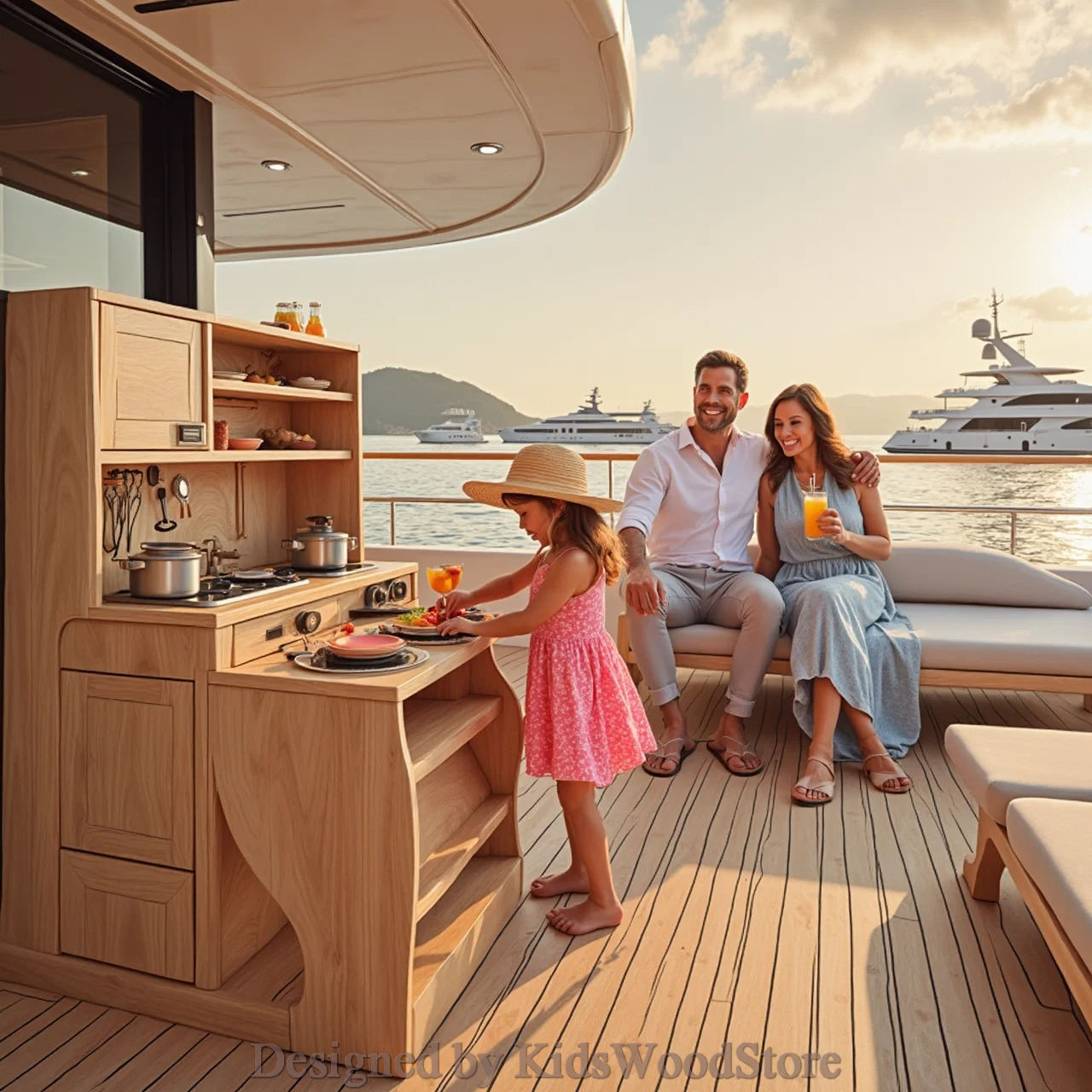 Exclusive Children's Play Areas for Ultra-Luxury Yachts - Design By Kids Wood Store