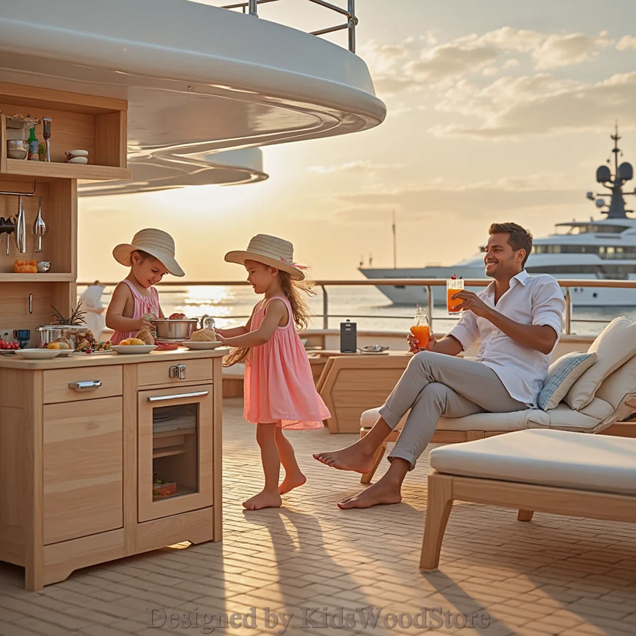 Exclusive Children's Play Areas for Ultra-Luxury Yachts - Design By Kids Wood Store