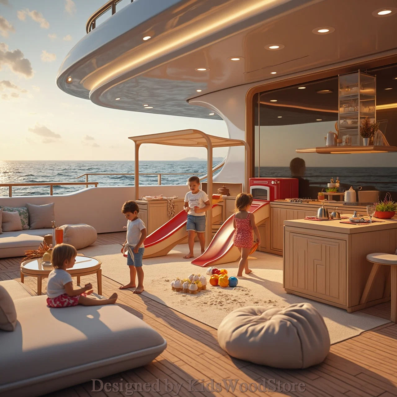 Exclusive Children's Play Areas for Ultra-Luxury Yachts | Custom Play Areas for Luxury Yachts