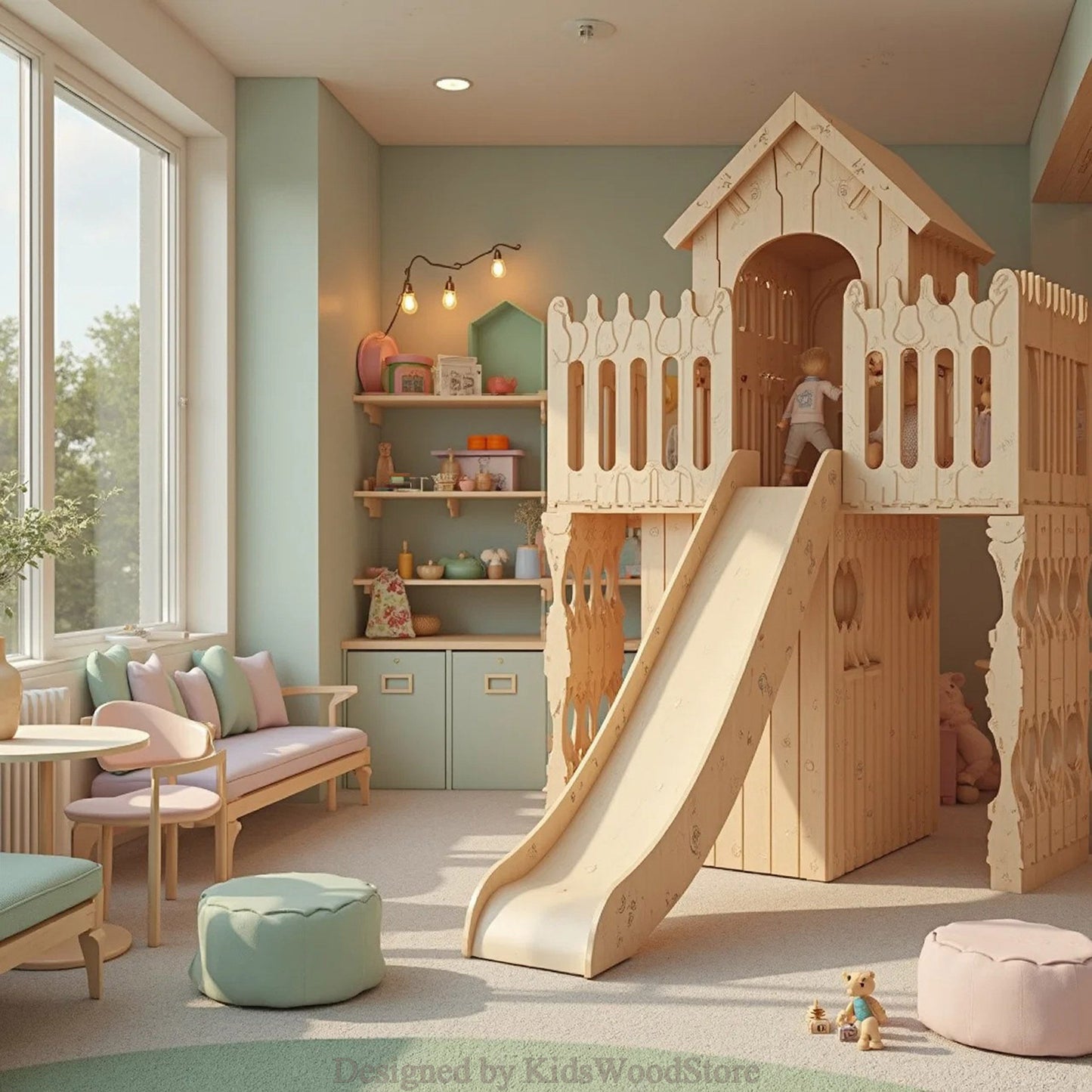 Kids Wood Store - Unique Wooden Children's Furniture and Play Areas