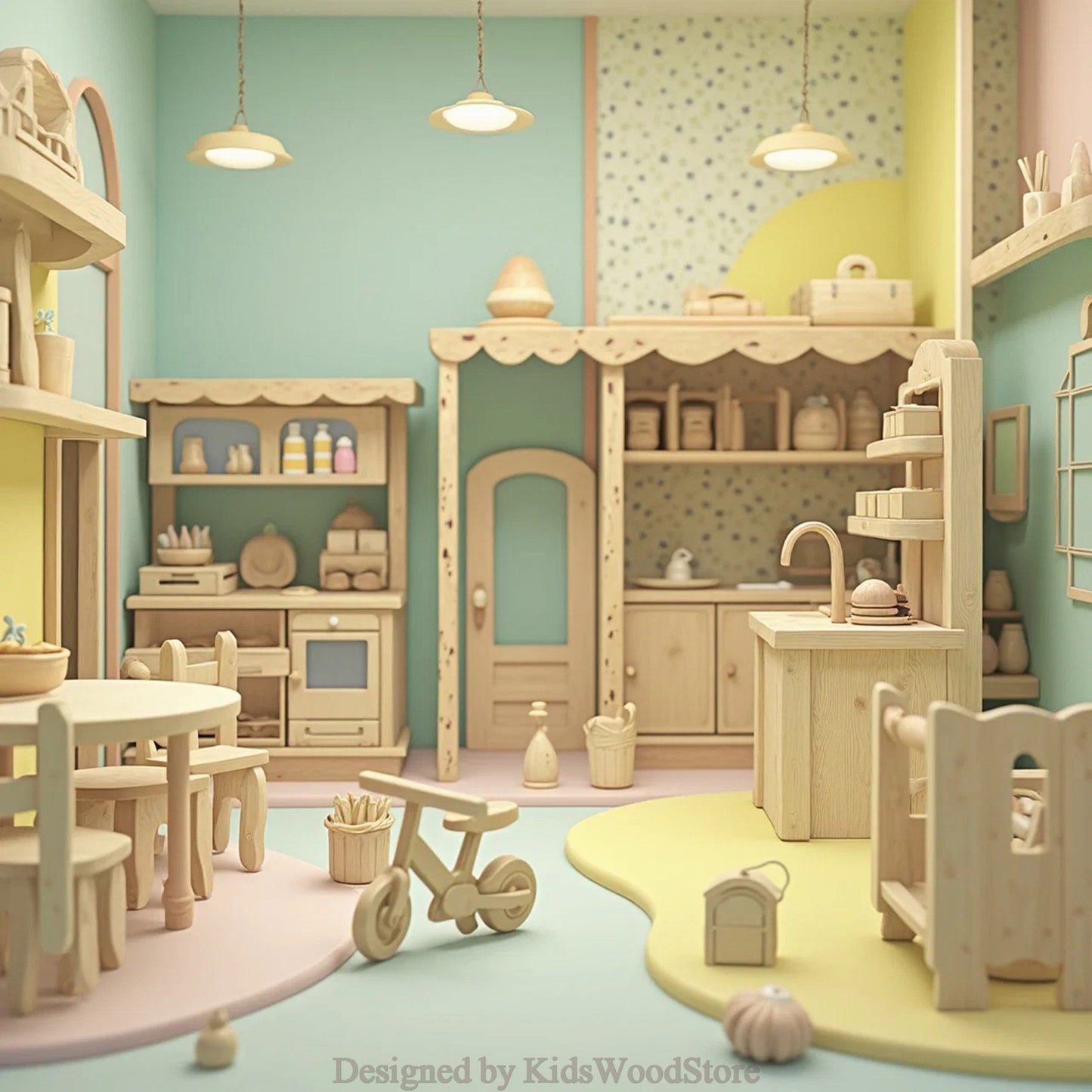 Kids Wood Store - Unique Wooden Children's Furniture and Play Areas