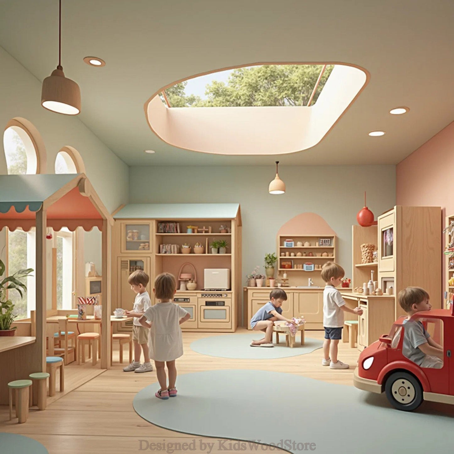 Kids Wood Store - Unique Wooden Children's Furniture and Play Areas