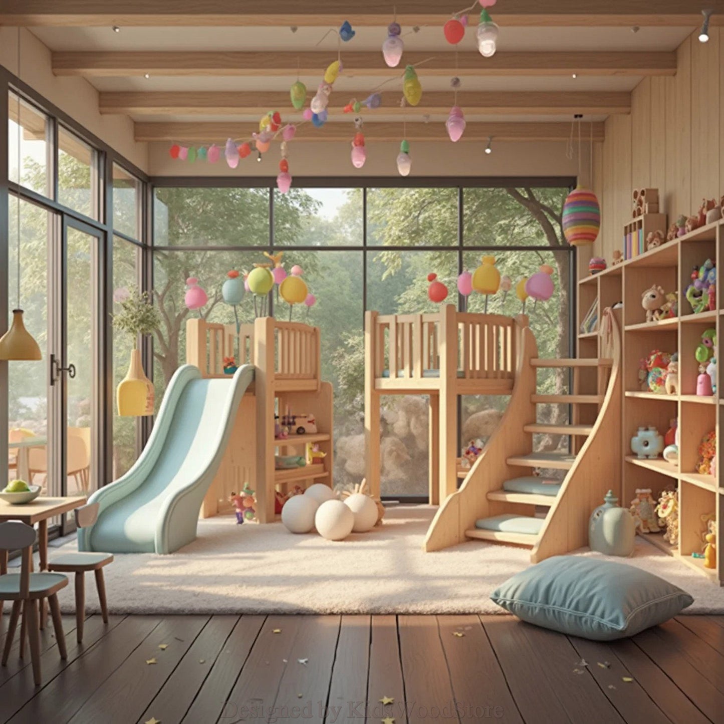 Kids Wood Store - Benzersiz Ahşap Çocuk Mobilyaları ve Oyun Alanları