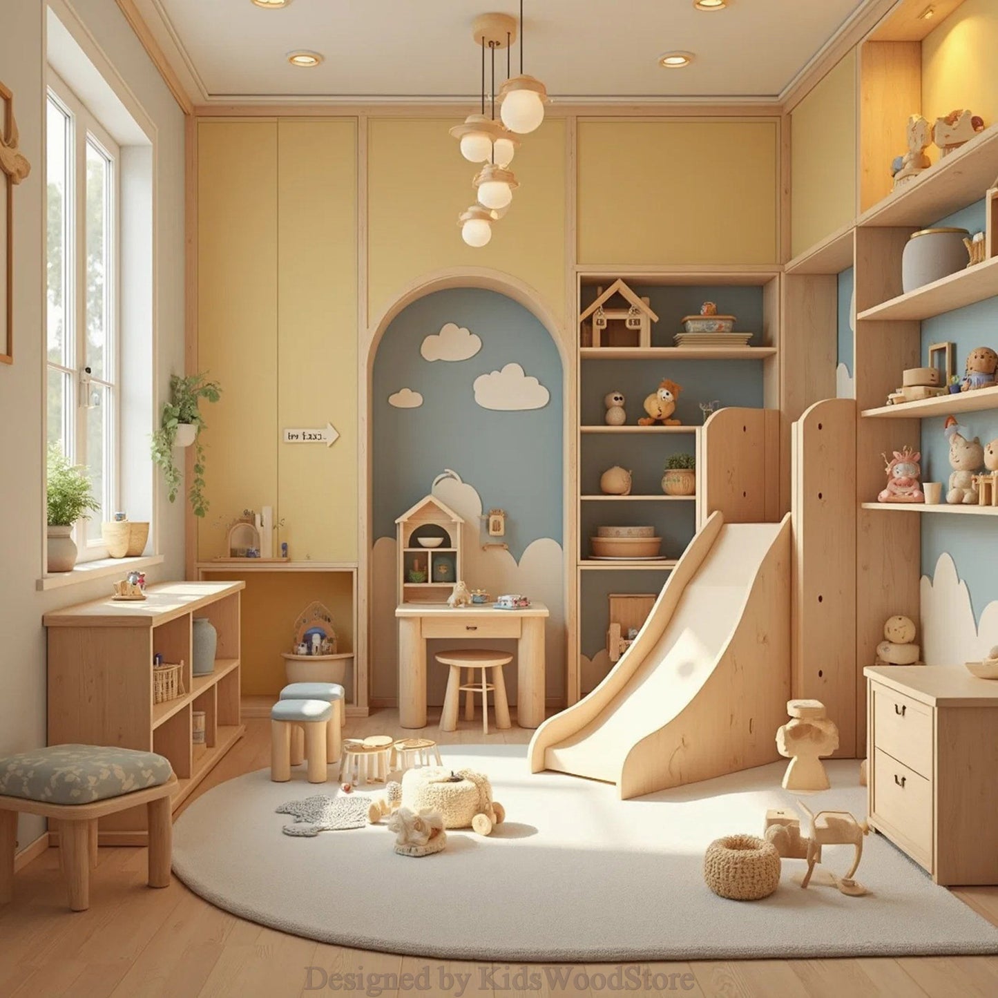 Kids Wood Store – Einzigartige Kindermöbel und Spielbereiche aus Holz