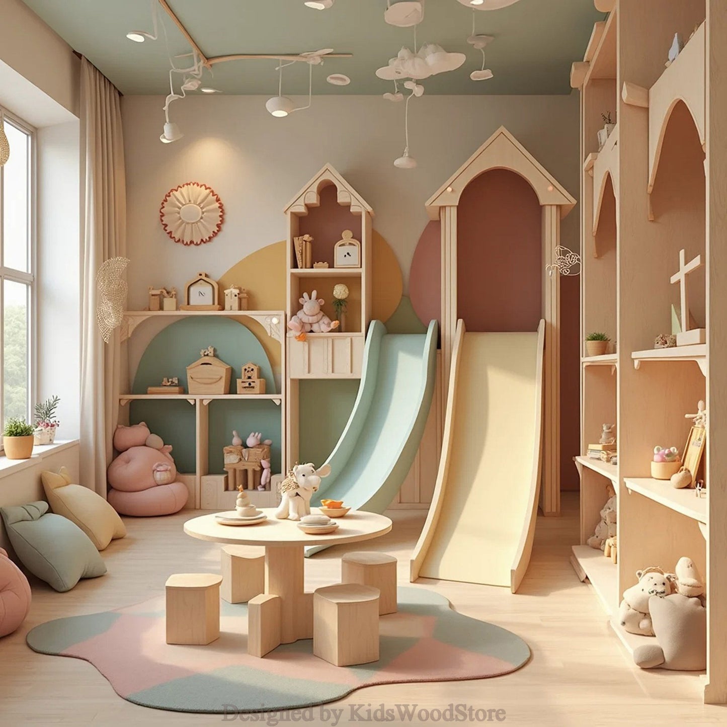 Kids Wood Store - Unique Wooden Children's Furniture and Play Areas