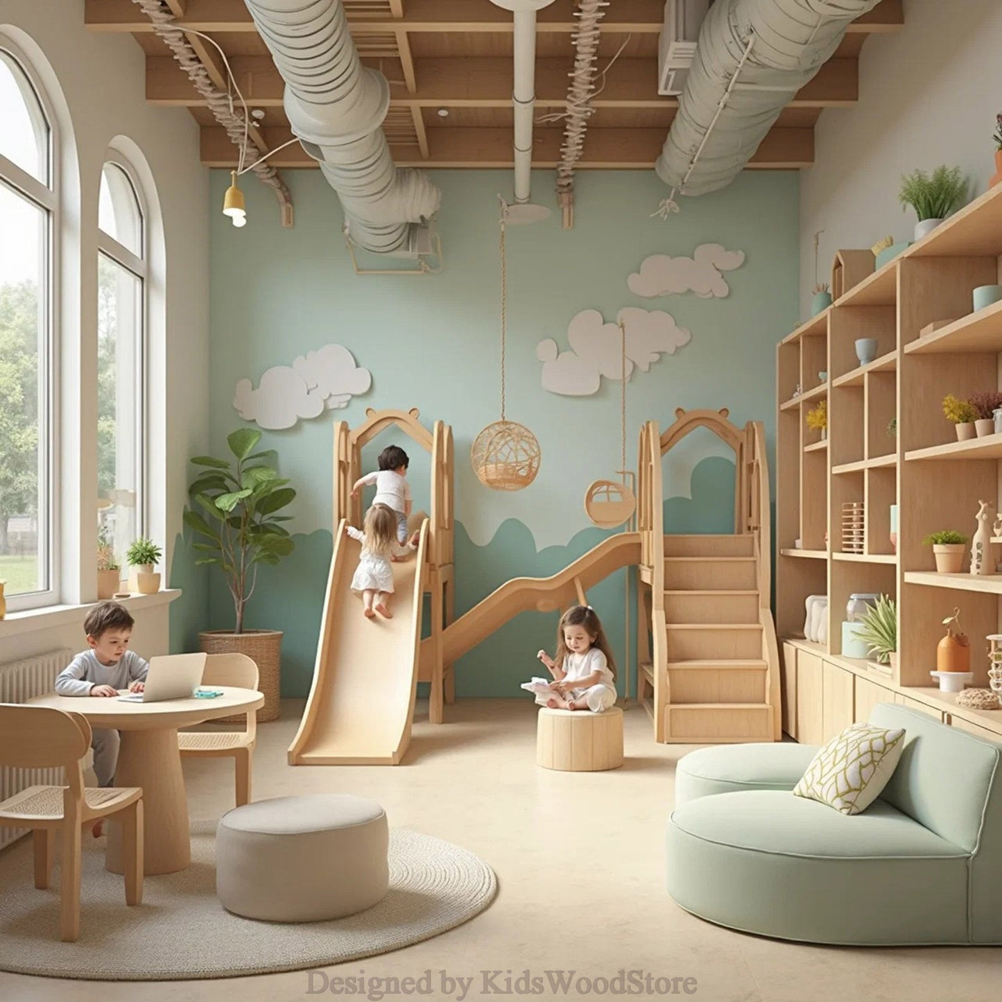 Kids Wood Store - Benzersiz Ahşap Çocuk Mobilyaları ve Oyun Alanları