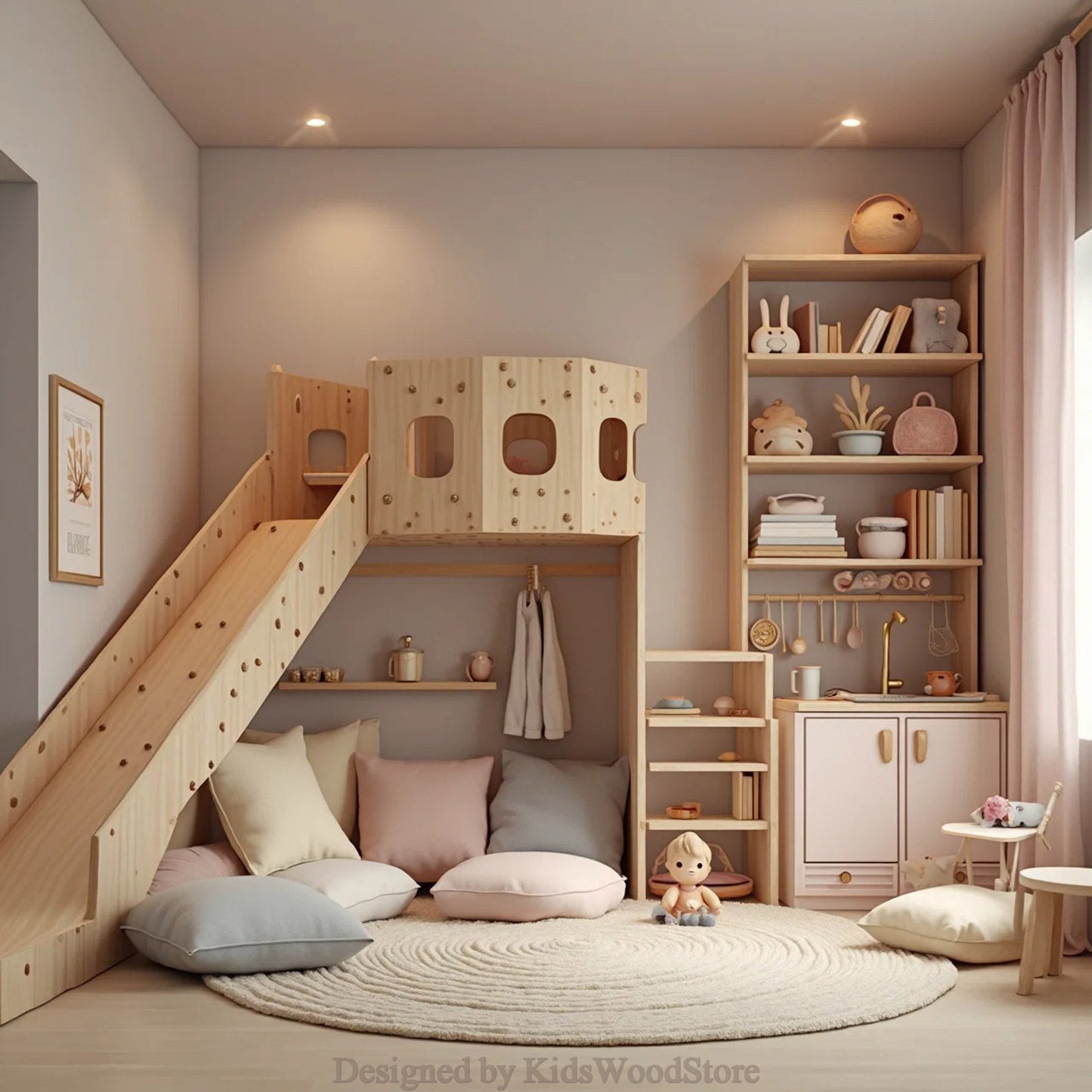 Kids Wood Store - Unique Wooden Children's Furniture and Play Areas