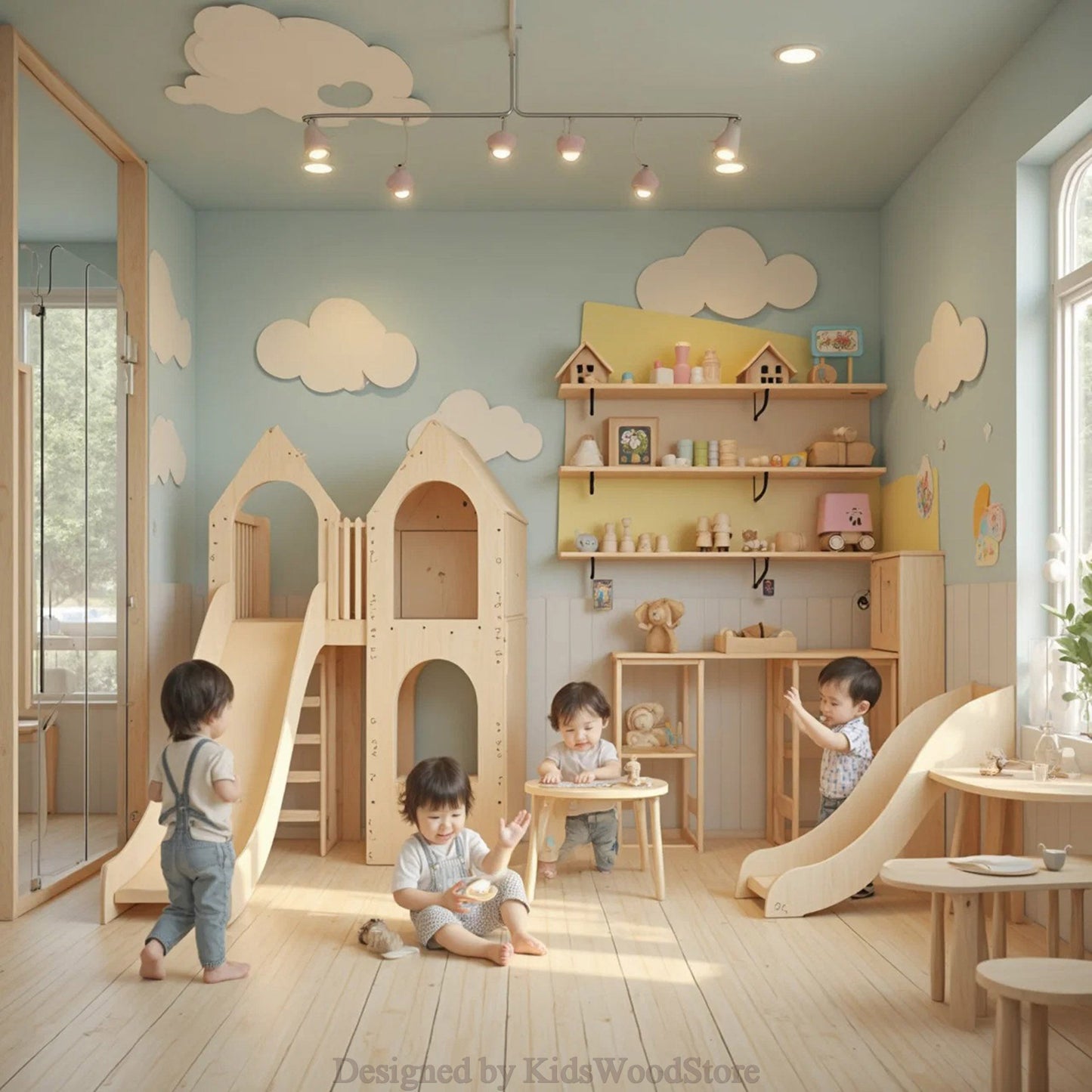 Kids Wood Store - Benzersiz Ahşap Çocuk Mobilyaları ve Oyun Alanları