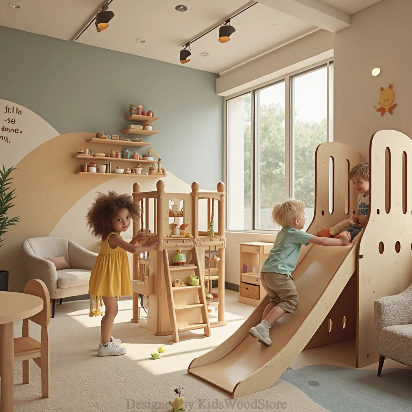 Kids Wood Store – Einzigartige Kindermöbel und Spielbereiche aus Holz