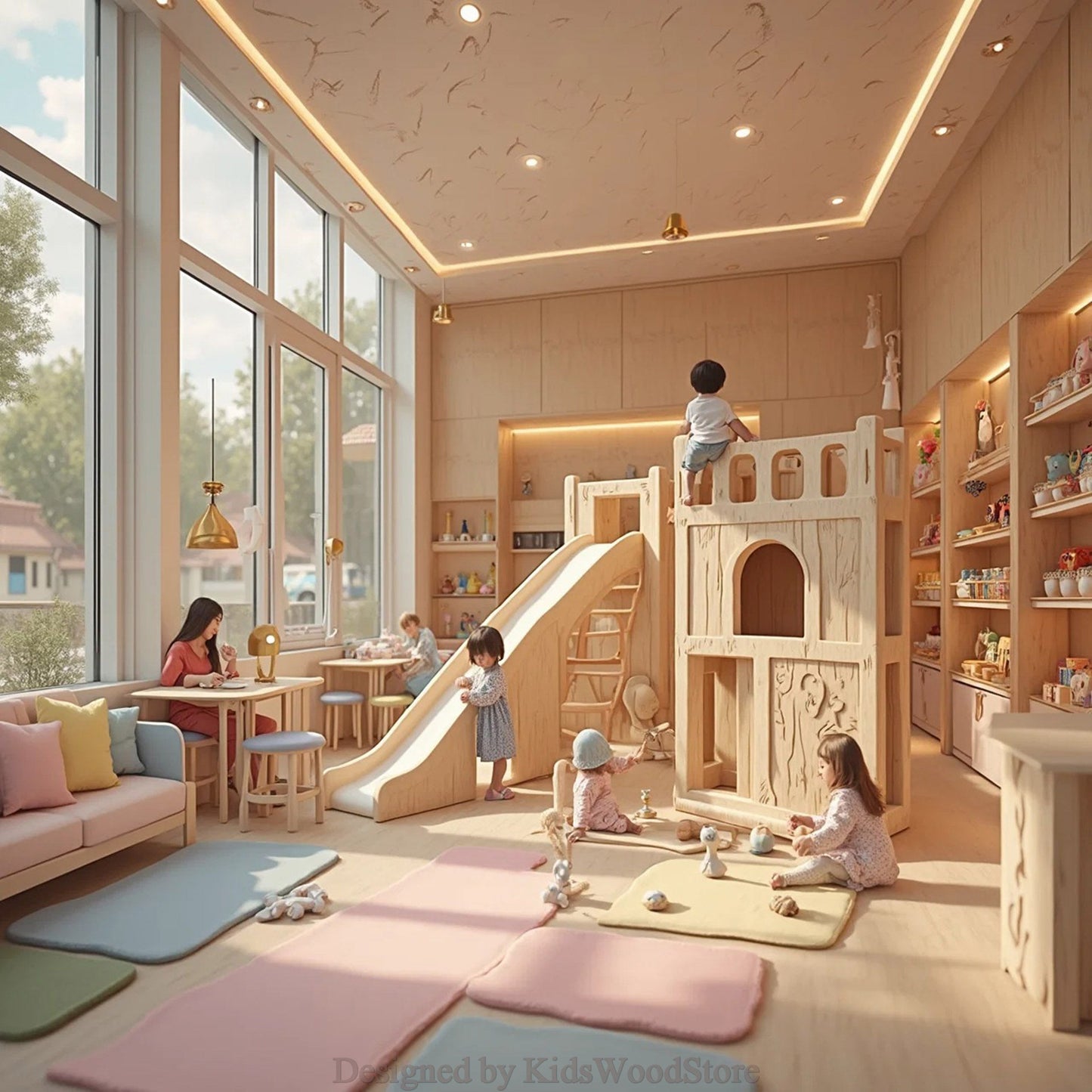 Kids Wood Store - Unique Wooden Children's Furniture and Play Areas