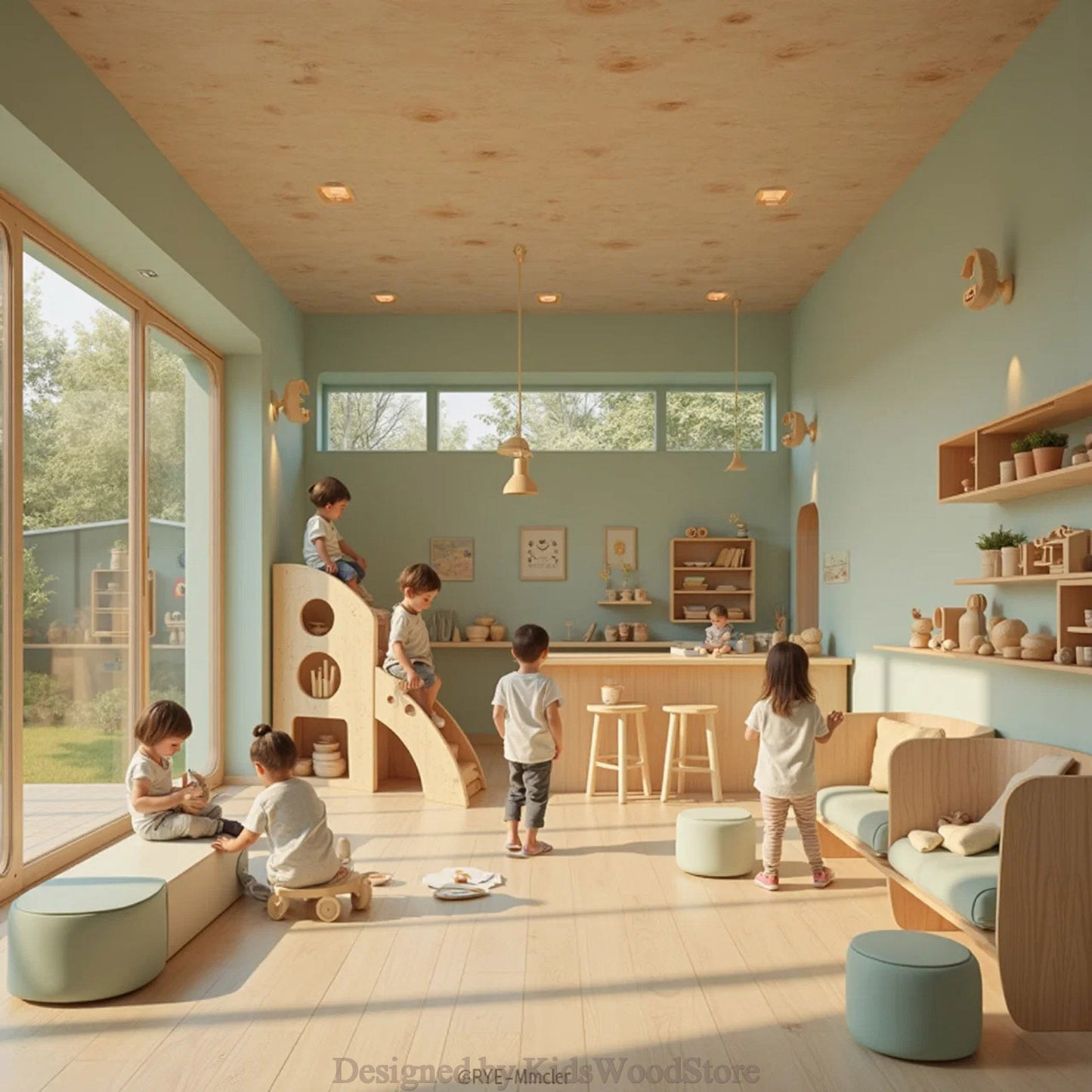 Kids Wood Store - Benzersiz Ahşap Çocuk Mobilyaları ve Oyun Alanları