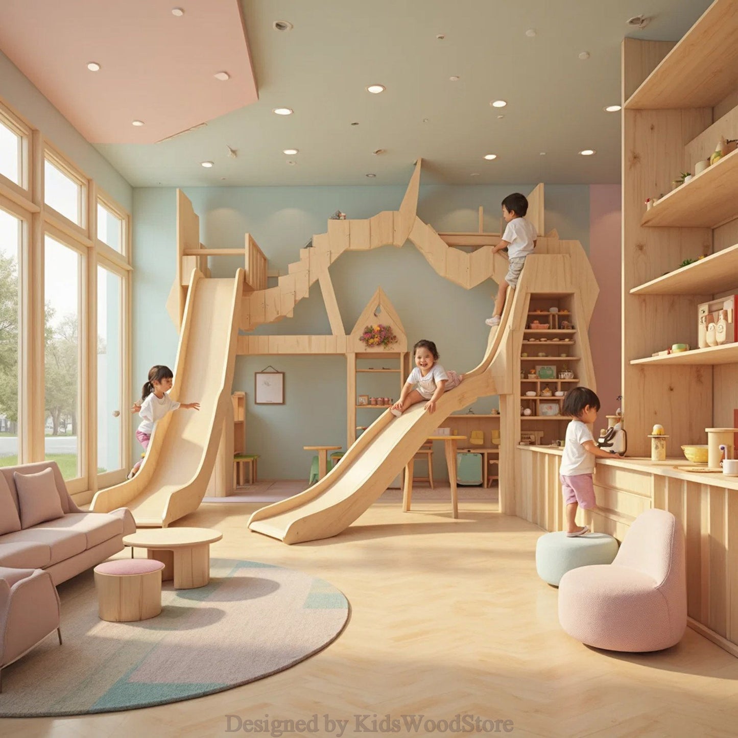 Kids Wood Store - Unique Wooden Children's Furniture and Play Areas