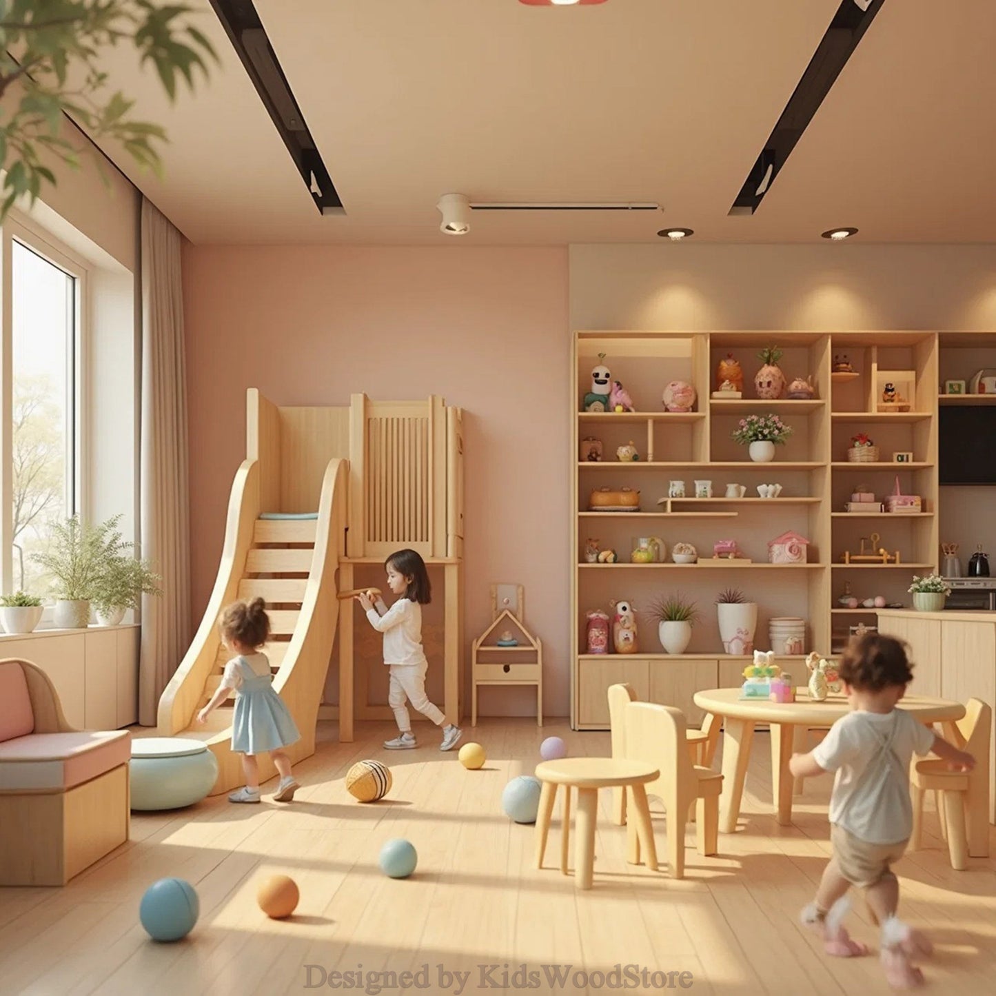 Kids Wood Store – Einzigartige Kindermöbel und Spielbereiche aus Holz