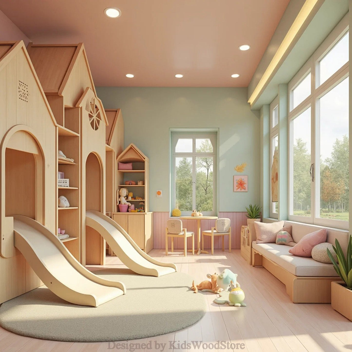 Kids Wood Store - Unique Wooden Children's Furniture and Play Areas