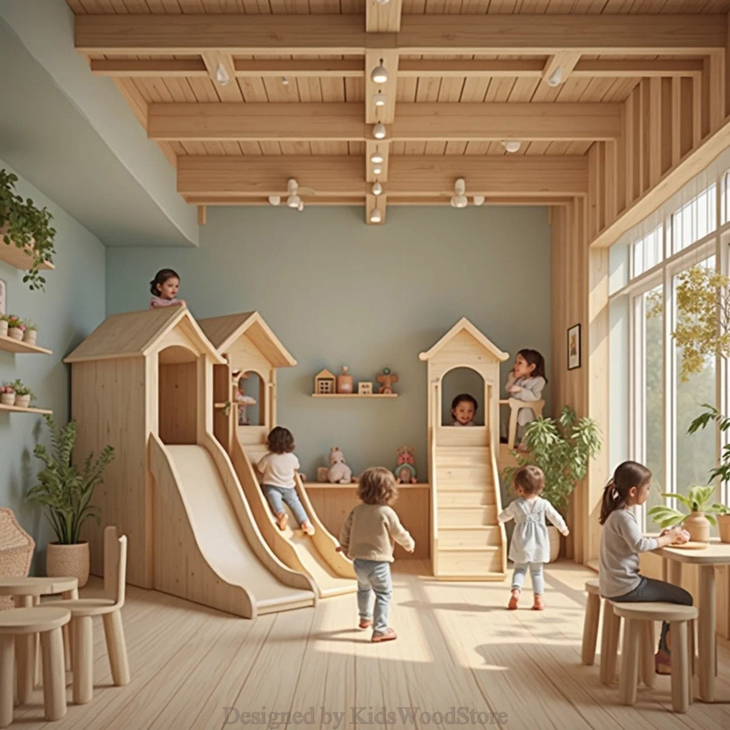 Kids Wood Store - Unique Wooden Children's Furniture and Play Areas