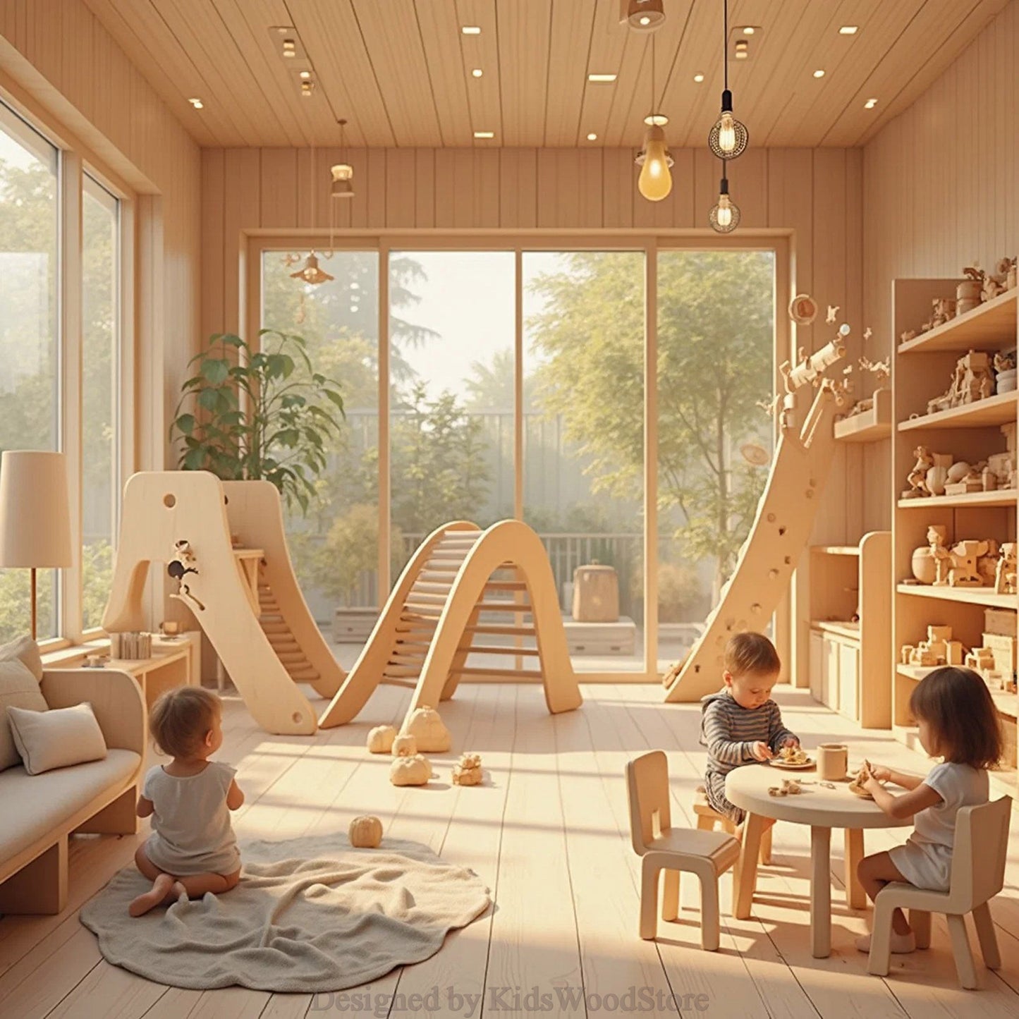 Kids Wood Store – Einzigartige Kindermöbel und Spielbereiche aus Holz