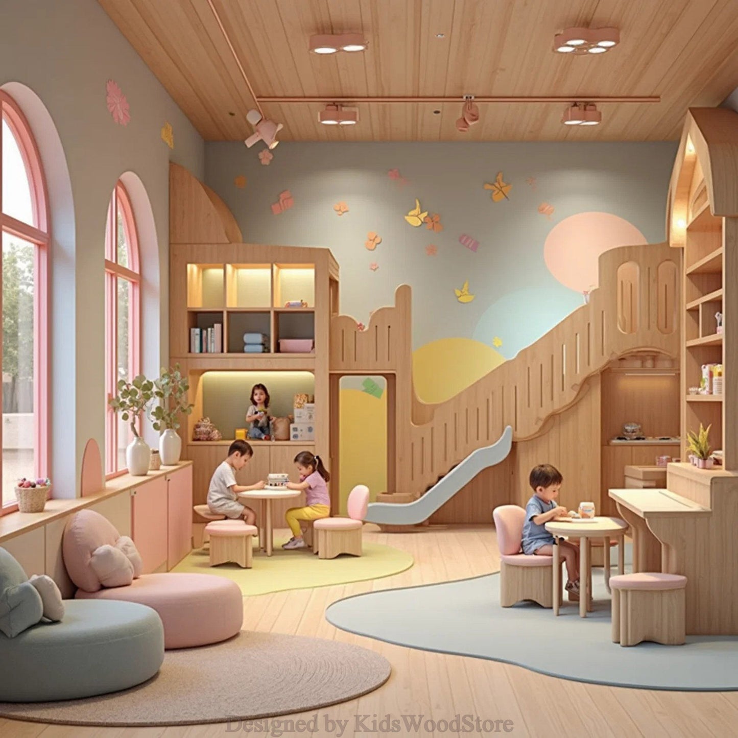 Kids Wood Store - Unique Wooden Children's Furniture and Play Areas