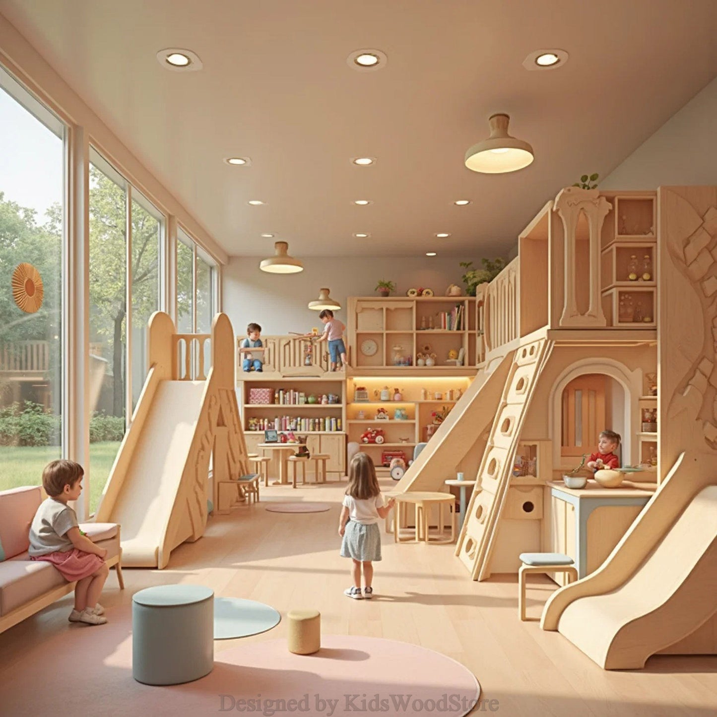 Kids Wood Store – Einzigartige Kindermöbel und Spielbereiche aus Holz