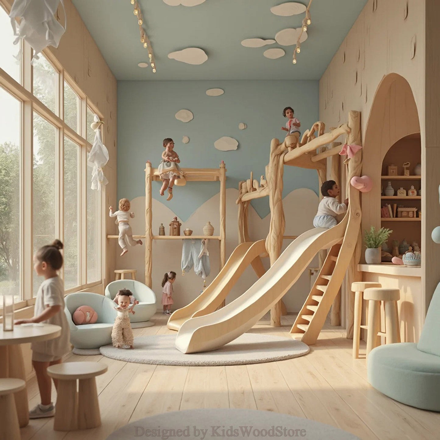 Kids Wood Store - Benzersiz Ahşap Çocuk Mobilyaları ve Oyun Alanları