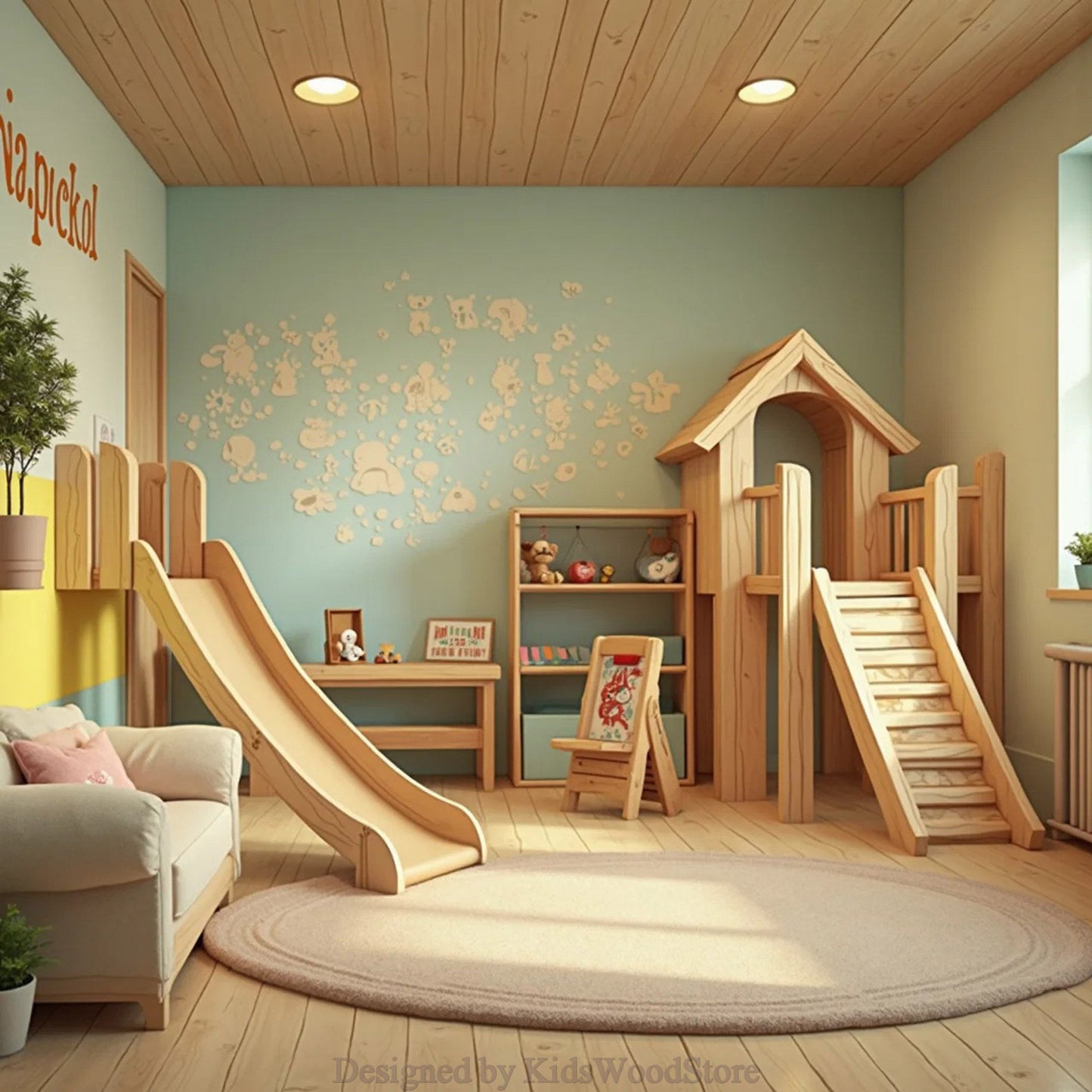 Kids Wood Store – Einzigartige Kindermöbel und Spielbereiche aus Holz