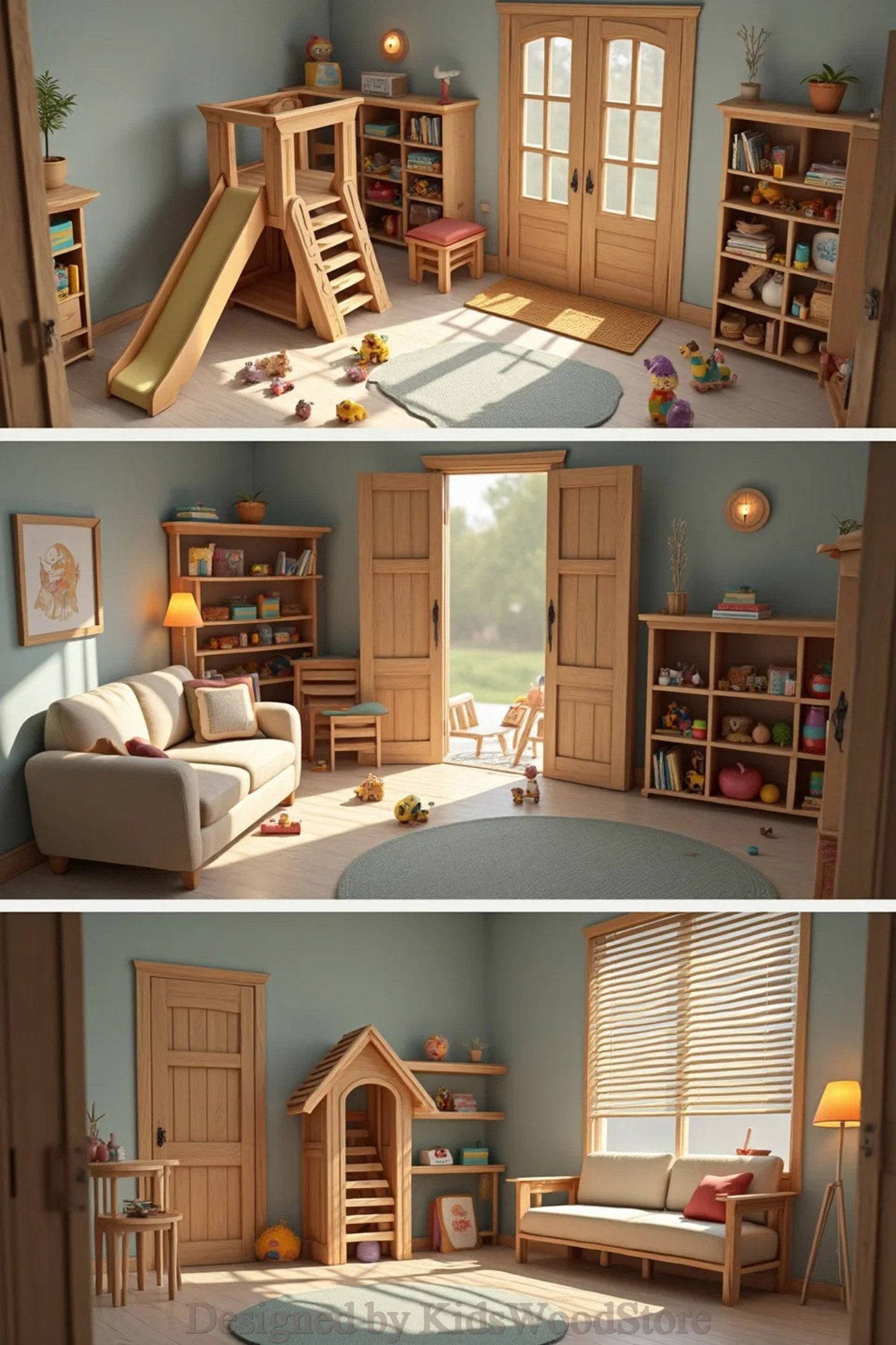 Kids Wood Store - Unique Wooden Children's Furniture and Play Areas