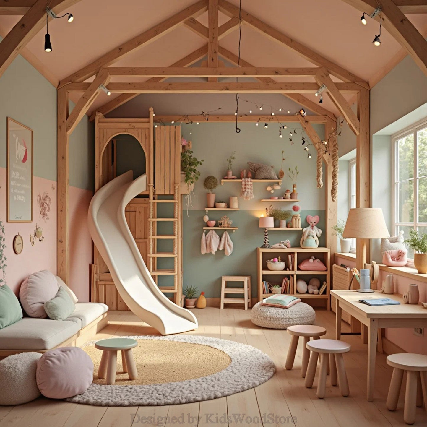 Kids Wood Store - Benzersiz Ahşap Çocuk Mobilyaları ve Oyun Alanları