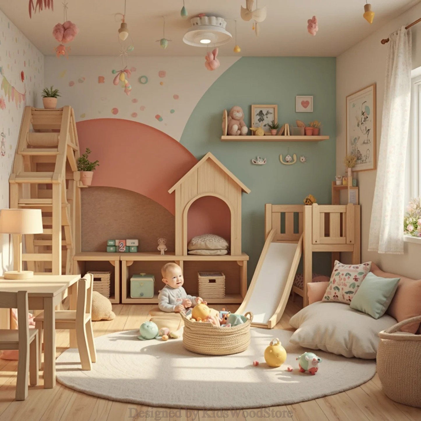 Kids Wood Store - Benzersiz Ahşap Çocuk Mobilyaları ve Oyun Alanları