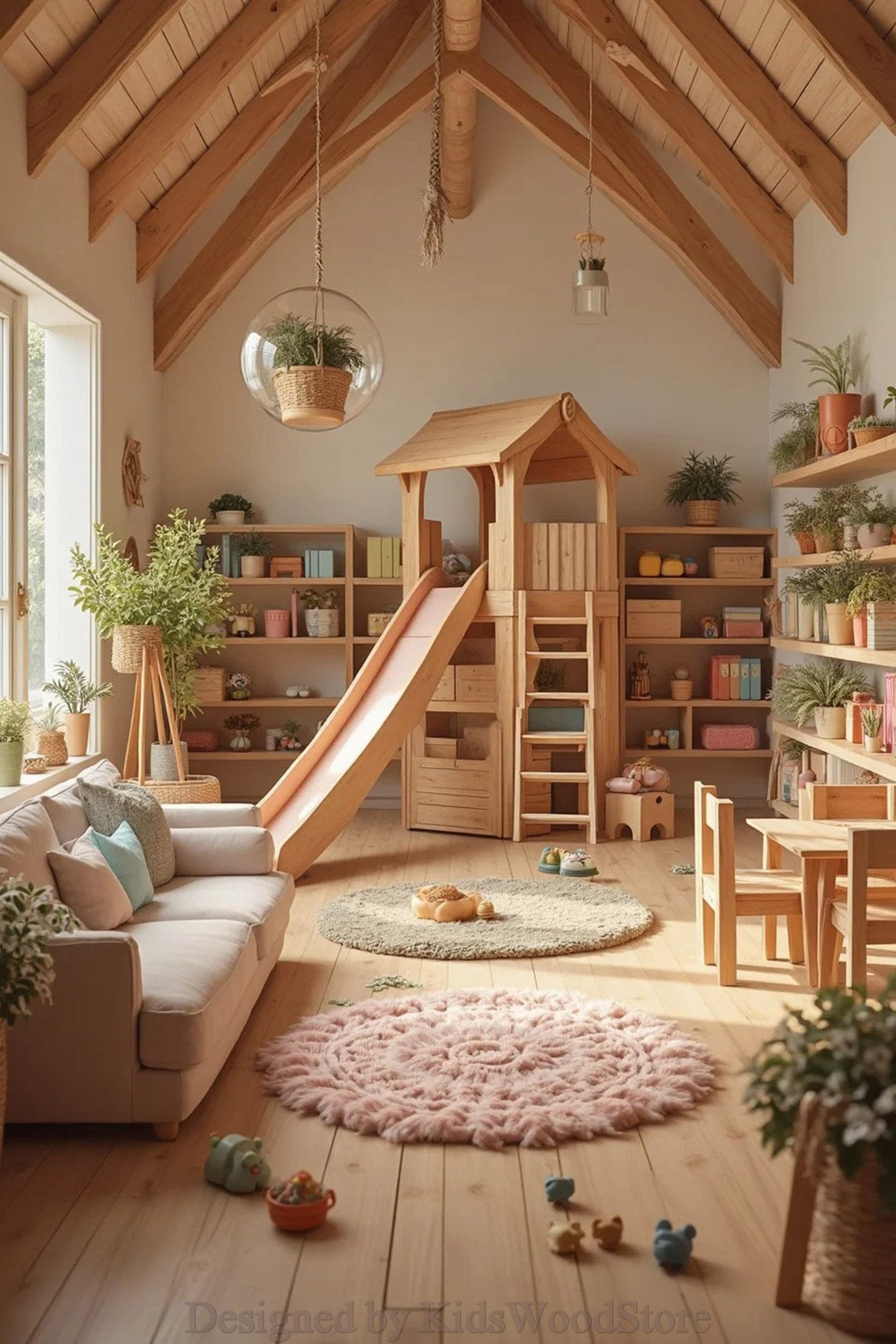 Kids Wood Store – Einzigartige Kindermöbel und Spielbereiche aus Holz