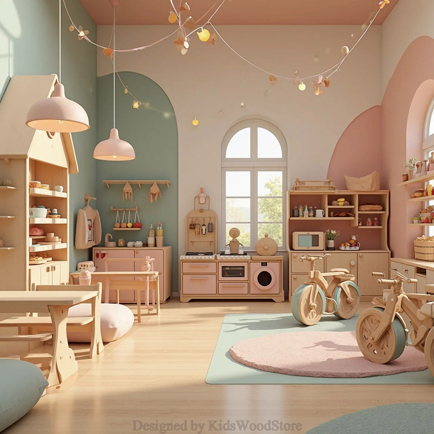 Kids Wood Store - Benzersiz Ahşap Çocuk Mobilyaları ve Oyun Alanları