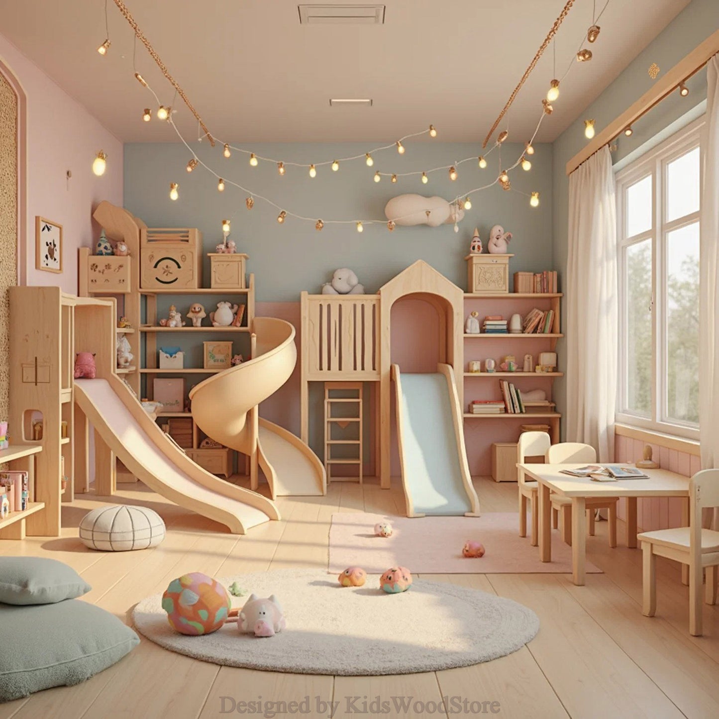 Kids Wood Store – Einzigartige Kindermöbel und Spielbereiche aus Holz