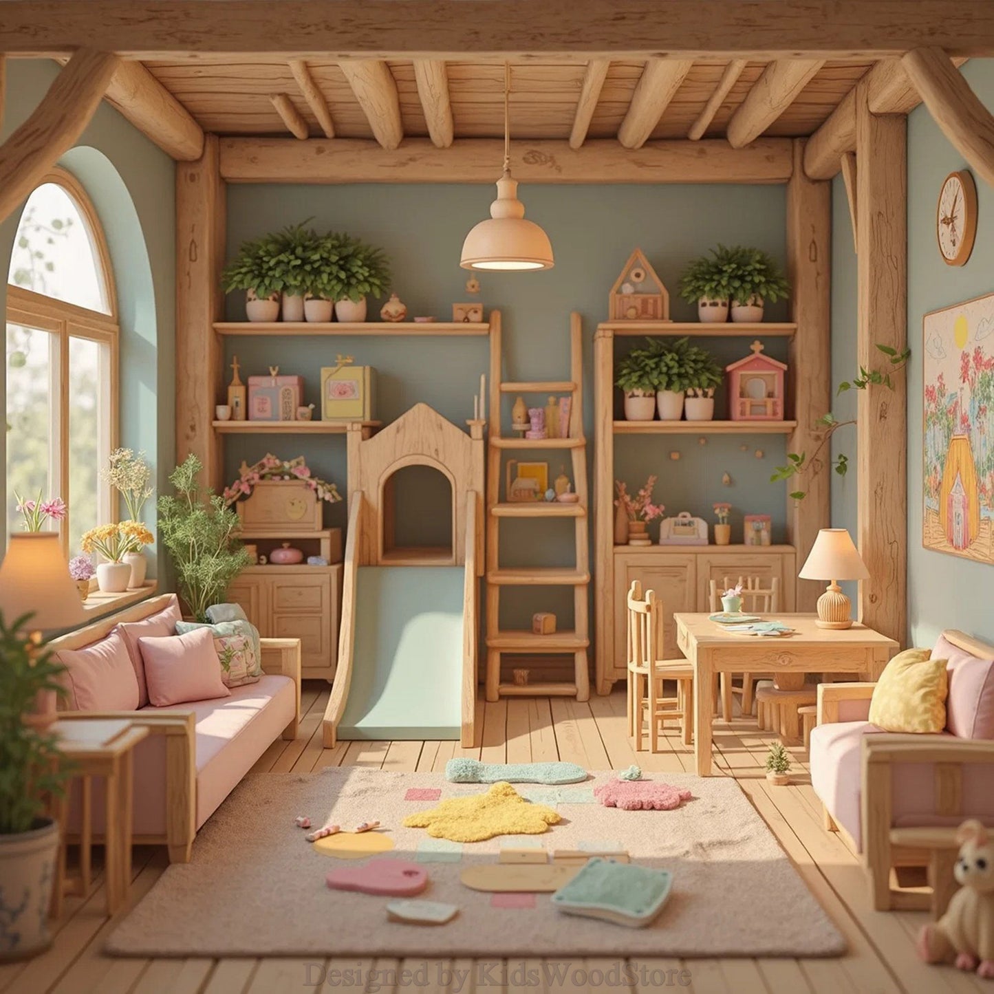 Kids Wood Store - Benzersiz Ahşap Çocuk Mobilyaları ve Oyun Alanları