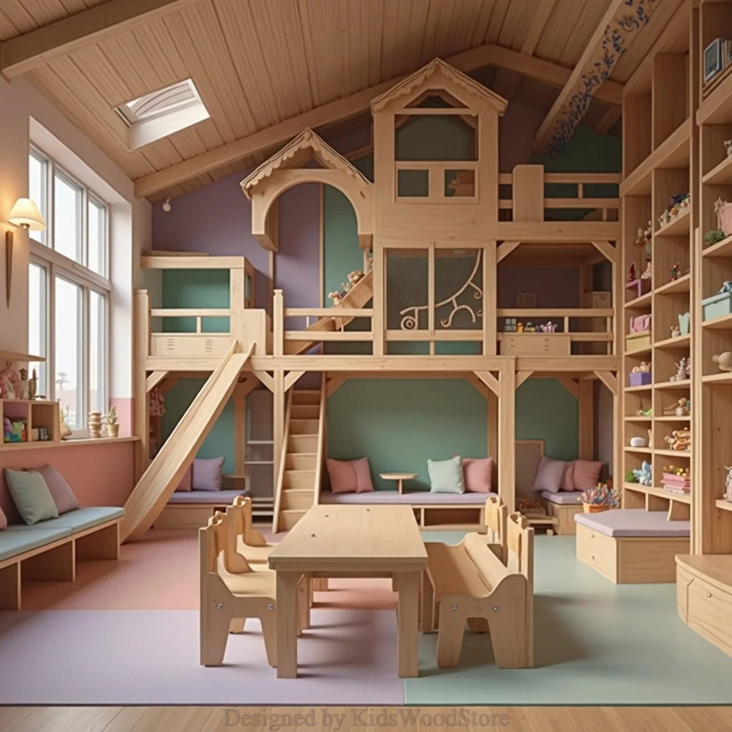 Kids Wood Store - Unique Wooden Children's Furniture and Play Areas