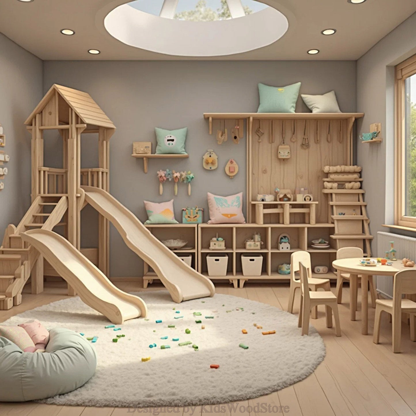 Kids Wood Store - Benzersiz Ahşap Çocuk Mobilyaları ve Oyun Alanları