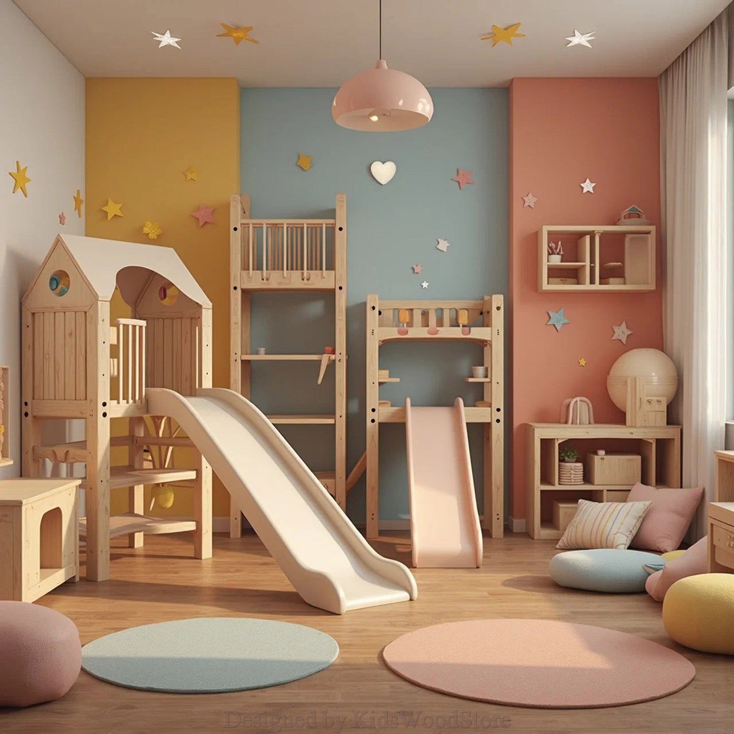 Kids Wood Store - Benzersiz Ahşap Çocuk Mobilyaları ve Oyun Alanları