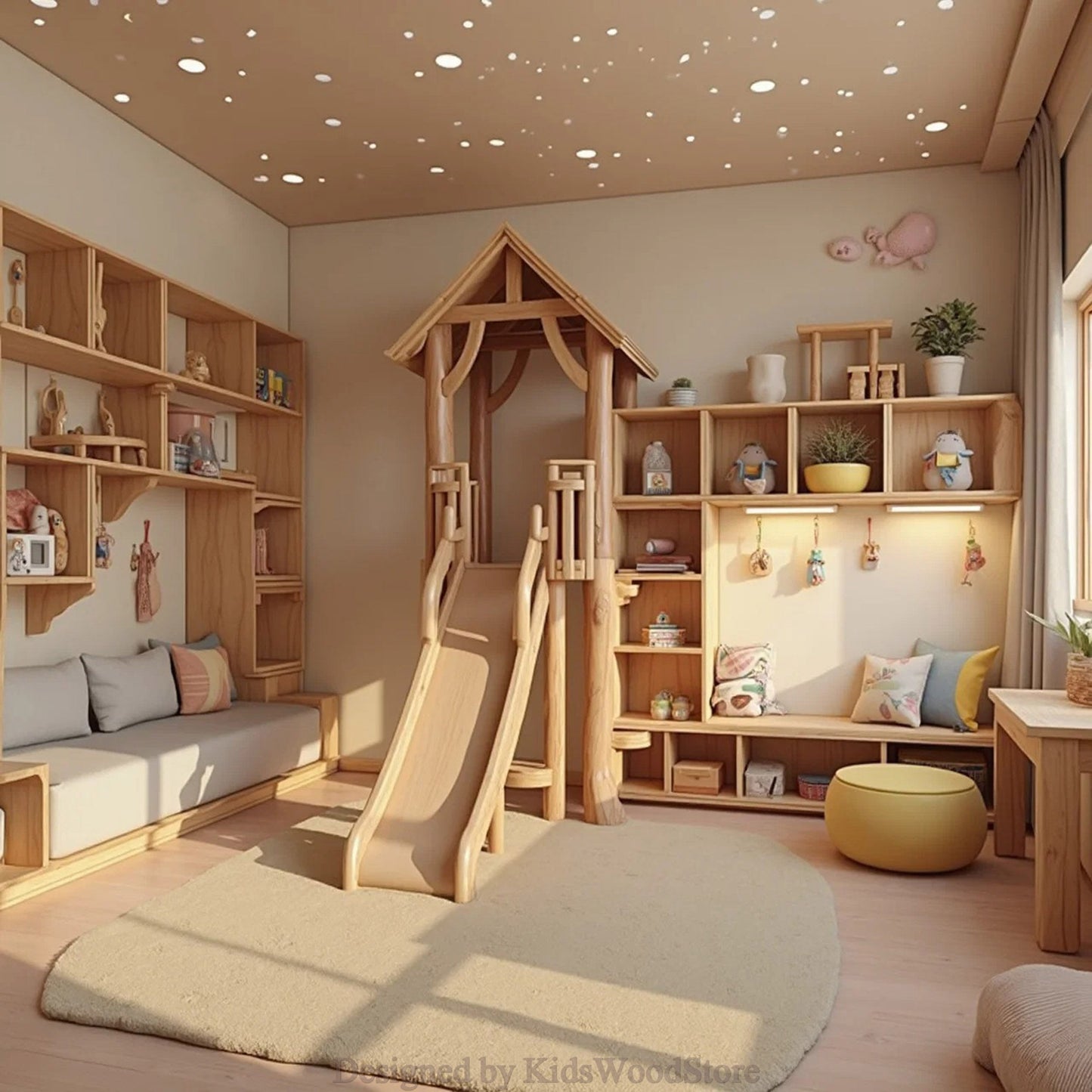 Kids Wood Store - Unique Wooden Children's Furniture and Play Areas