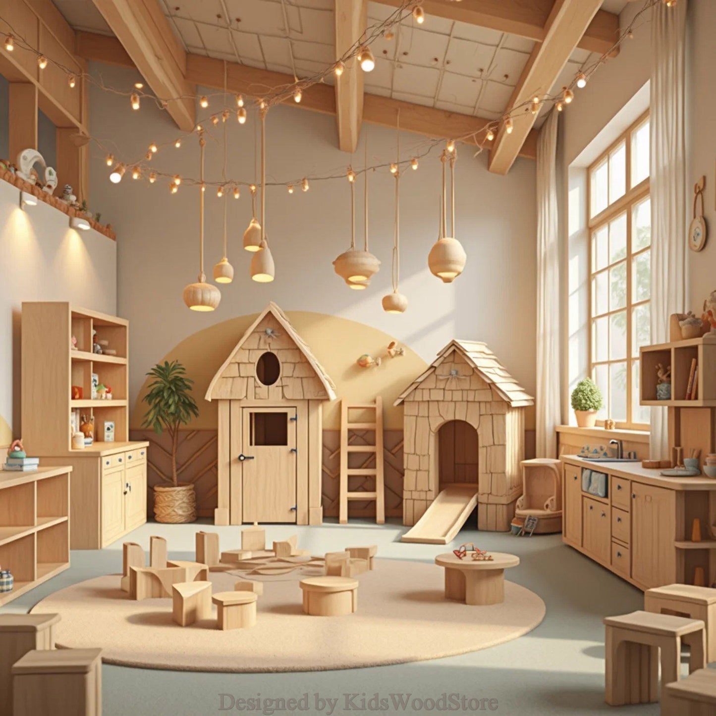 Kids Wood Store – Einzigartige Kindermöbel und Spielbereiche aus Holz