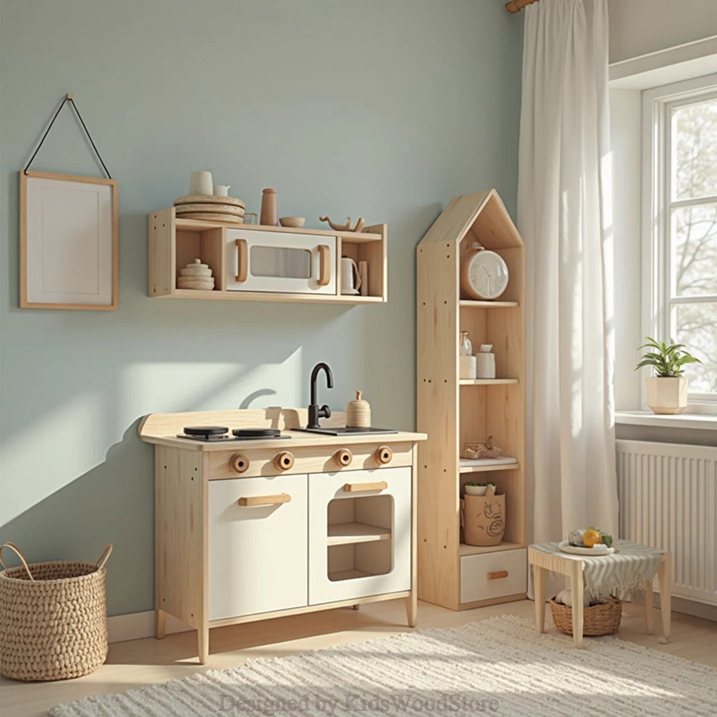 Kids Wood Store – Einzigartige Kindermöbel und Spielbereiche aus Holz