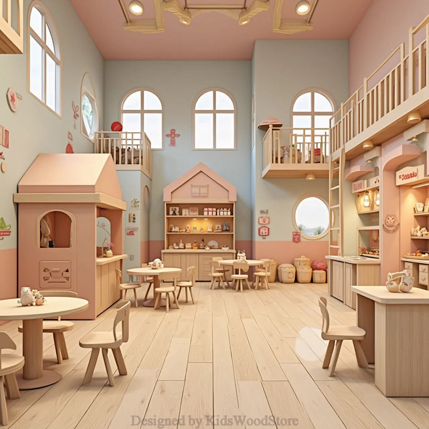 Kids Wood Store - Benzersiz Ahşap Çocuk Mobilyaları ve Oyun Alanları