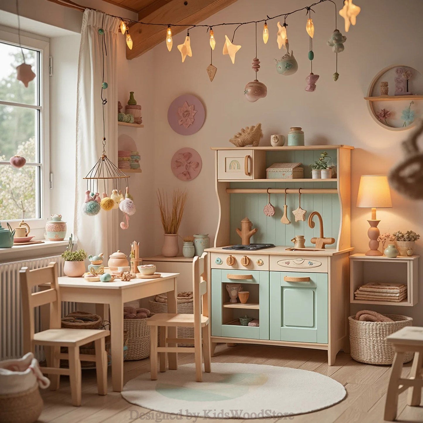 Kids Wood Store - Benzersiz Ahşap Çocuk Mobilyaları ve Oyun Alanları