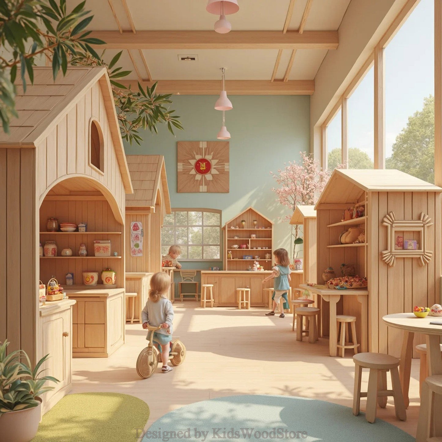 Kids Wood Store - Benzersiz Ahşap Çocuk Mobilyaları ve Oyun Alanları