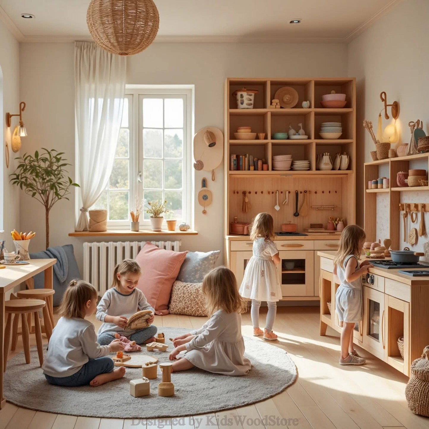 Kids Wood Store – Einzigartige Kindermöbel und Spielbereiche aus Holz