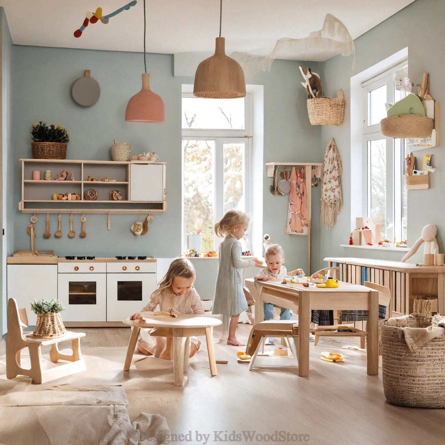 Kids Wood Store – Einzigartige Kindermöbel und Spielbereiche aus Holz