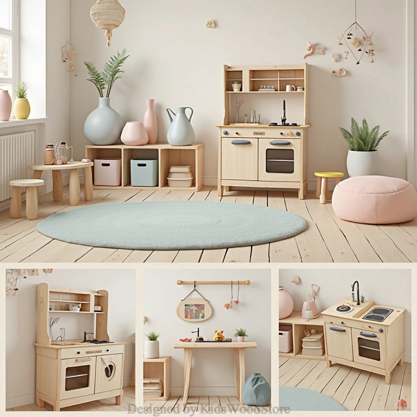 Kids Wood Store - Benzersiz Ahşap Çocuk Mobilyaları ve Oyun Alanları