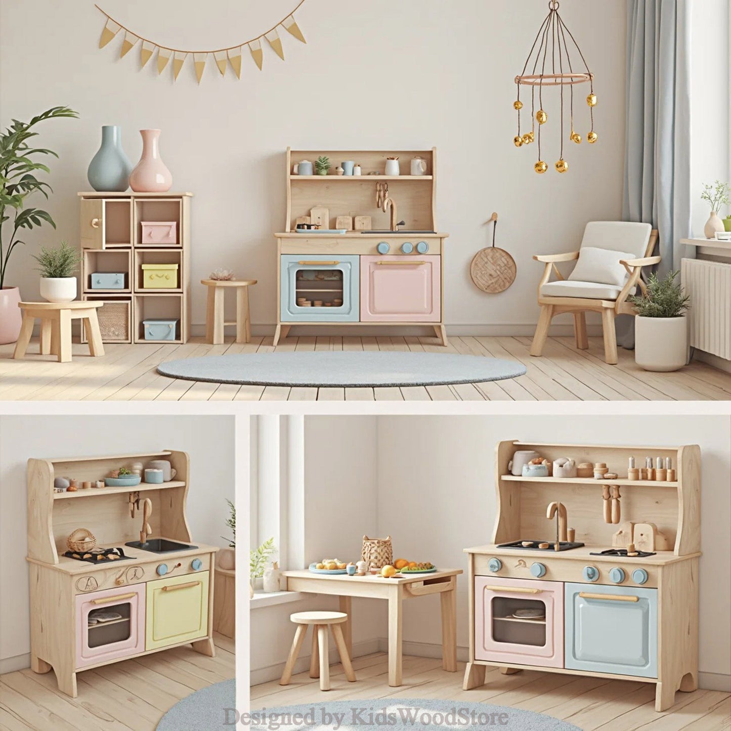 Kids Wood Store - Benzersiz Ahşap Çocuk Mobilyaları ve Oyun Alanları