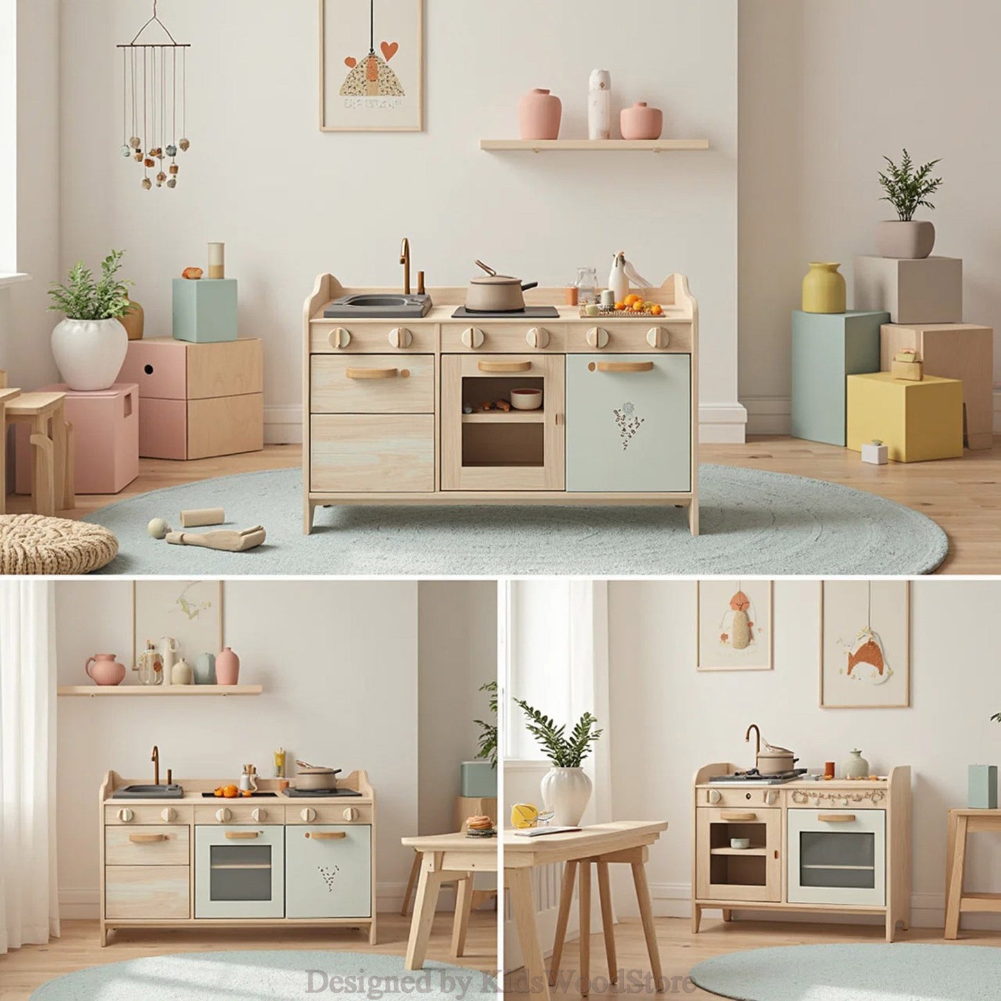 Kids Wood Store – Einzigartige Kindermöbel und Spielbereiche aus Holz