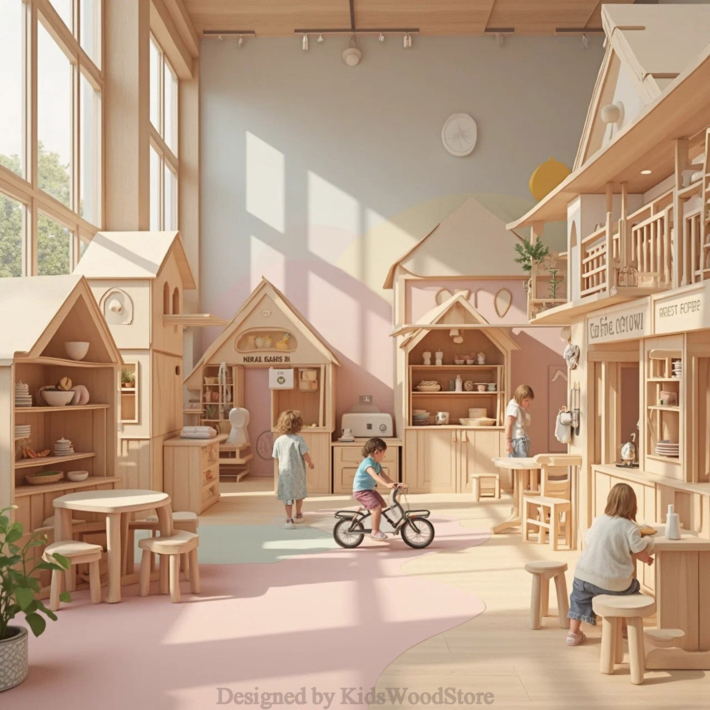 Kids Wood Store – Einzigartige Kindermöbel und Spielbereiche aus Holz