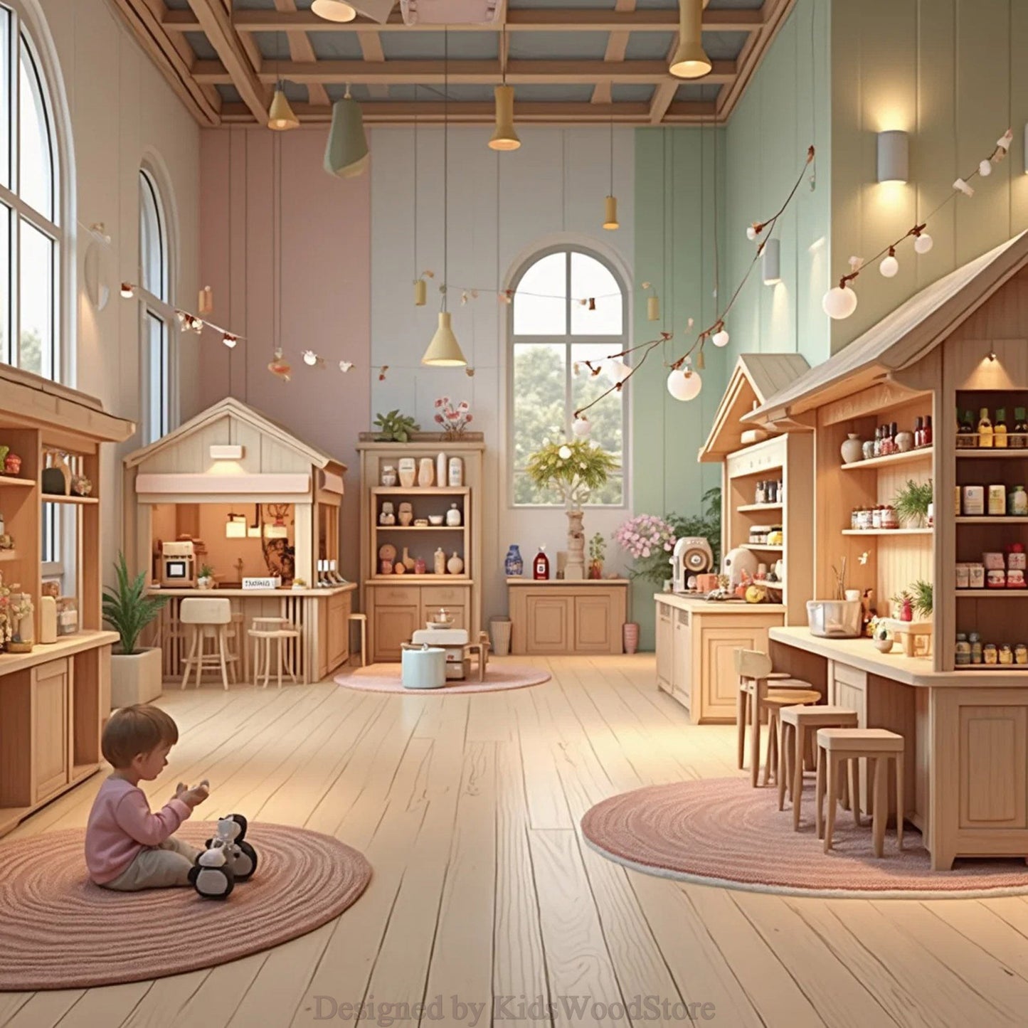 Kids Wood Store – Einzigartige Kindermöbel und Spielbereiche aus Holz